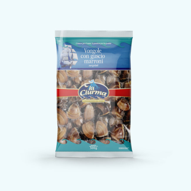 Vongole con guscio marroni | Prodotti Ittici "La Ciurma" | Ittitalia