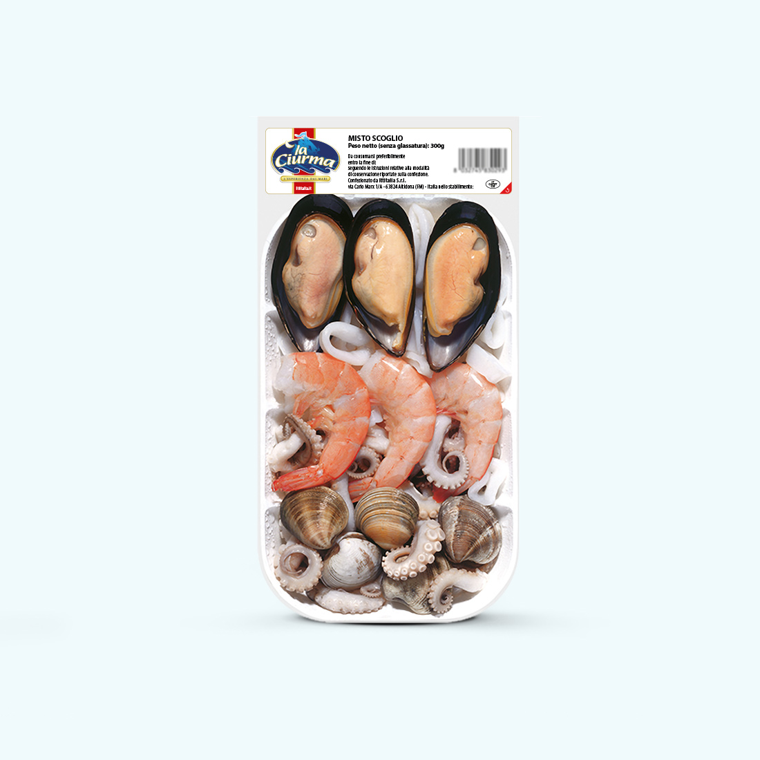 Misto Scoglio Skin | Prodotti Ittici "La Ciurma" | Ittitalia